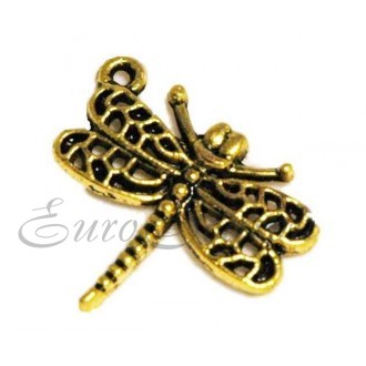 Подвеска мет.№022 25х23мм цв.Gold (цена за 1шт)